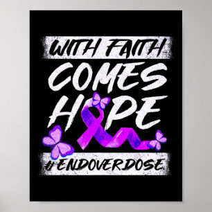 Affiche Mettre fin à l'overdose avec la foi vient espoir v