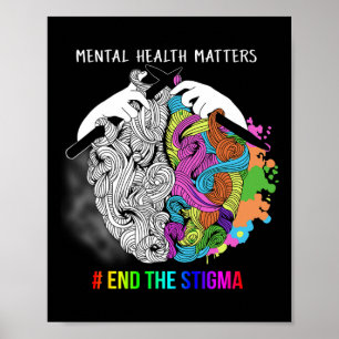 Affiche Mettre Un Terme À La Stigmatisation Des Problèmes
