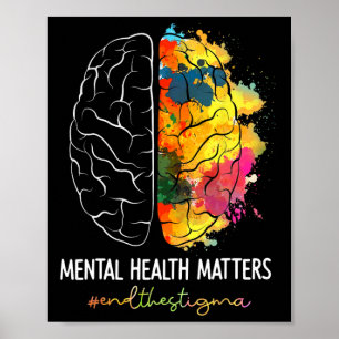 Affiche Mettre Un Terme À La Stigmatisation Des Problèmes