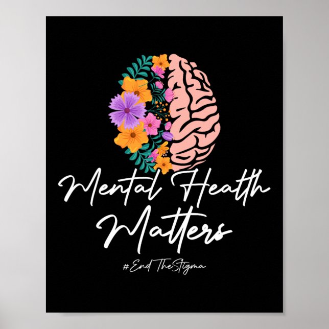 Affiche Mettre Un Terme À La Stigmatisation Des Problèmes  (Devant)