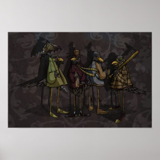 Affiche Meurtre des corbeaux