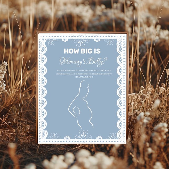 Affiche Mexica talavera How Big is the mo baby shower sign (Créateur téléchargé)