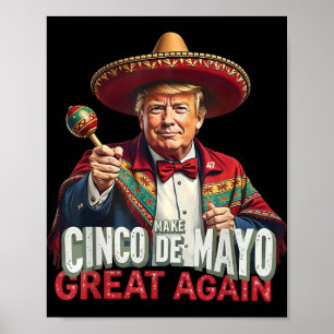 Affiche Mexicain Rendre Fantastique Cinco De Mayo