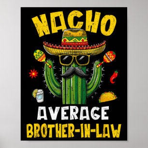 Affiche Mexicaine Cinco De Mayo Nacho Moyenne Frère-en-Bel