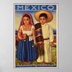 Affiche mexicaine de voyage