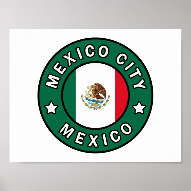 Affiche Mexico City Mexico (Devant)