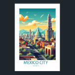 Affiche Mexico City Mexique Lieu de voyage célèbres<br><div class="desc">Mexico City Mexique Lieu de voyage célèbres</div>