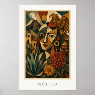Affiche México Héritage I Voyage en Amérique latine