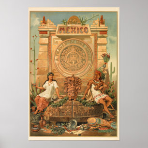 Affiche México través de los siglos