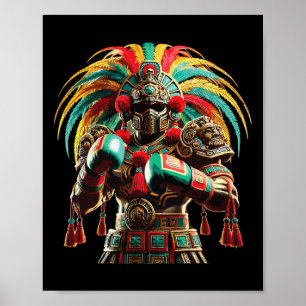 Affiche Mexique Boxe Pride Inka Sports Design