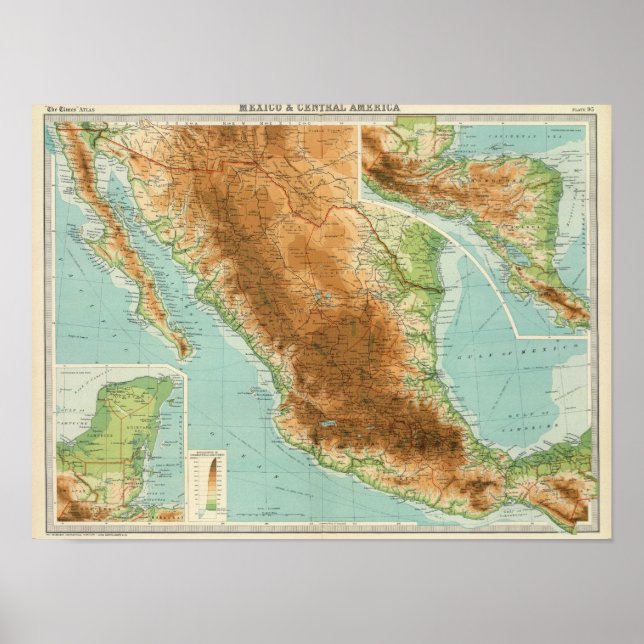 Affiche Mexique et Amérique centrale (Devant)