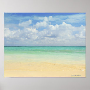 Affiche Mexique, Playa Del Carmen, paysage marin 2