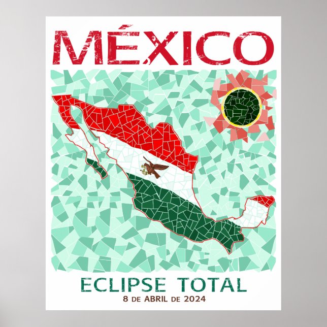 Affiche Mexique Total Eclipse (Devant)