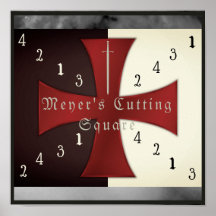Meyer's Cutting Carré - Templar Cross