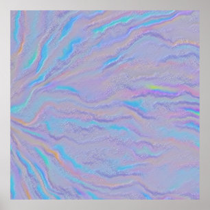 Affiche Mezmerizing Iridescence Stone
