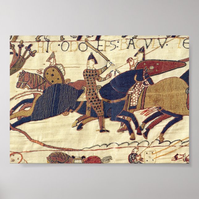 Affiche Mgr Odo ralliant l'armée du duc William (Devant)
