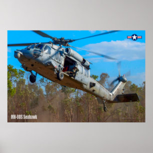 AFFICHE MH-60S SEAHAWK