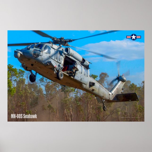 AFFICHE MH-60S SEAHAWK (Devant)