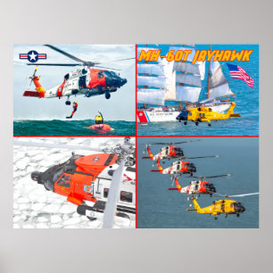 AFFICHE MH-60T JAYHAWK