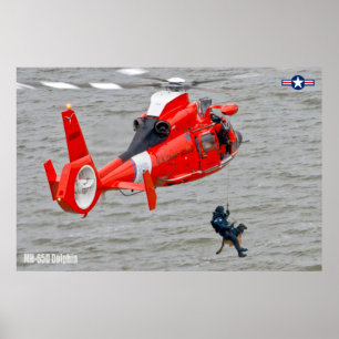 AFFICHE MH-65D DOLPHIN