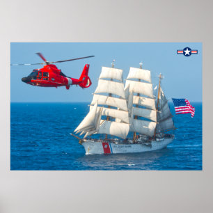 AFFICHE MH-65D DOLPHIN