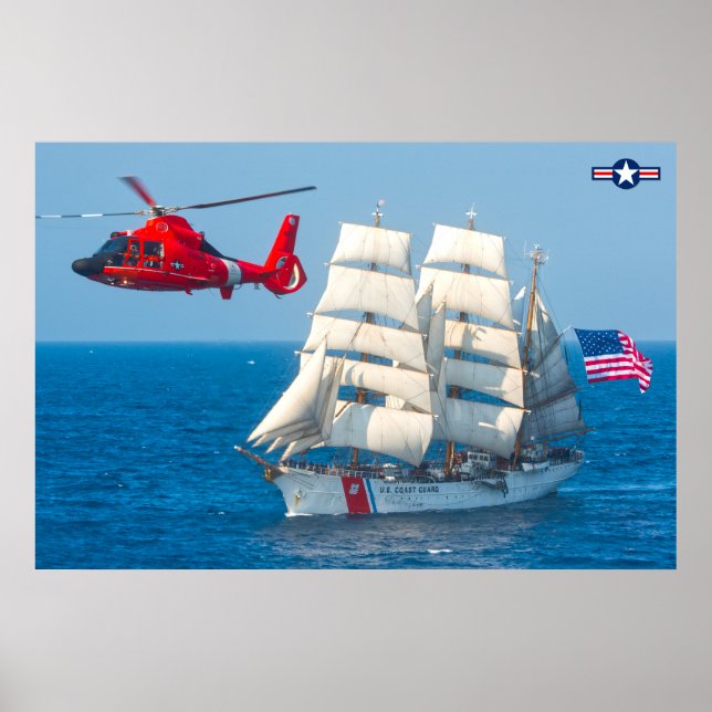 AFFICHE MH-65D DOLPHIN (Devant)