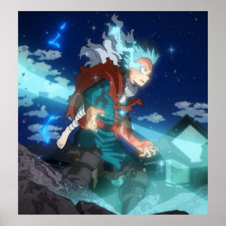 Affiche MHA Deku x Eri 100