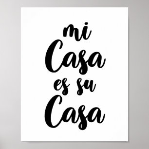 Affiche Mi casa es su casa