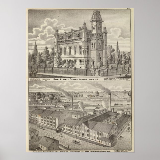 Affiche Miami County Court House (Devant)