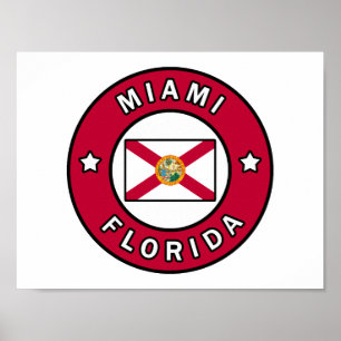 Affiche Miami Floride
