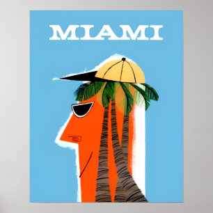 Affiche Miami Floride
