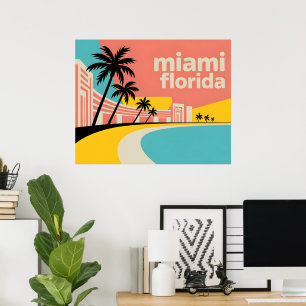 Affiche Miami Floride