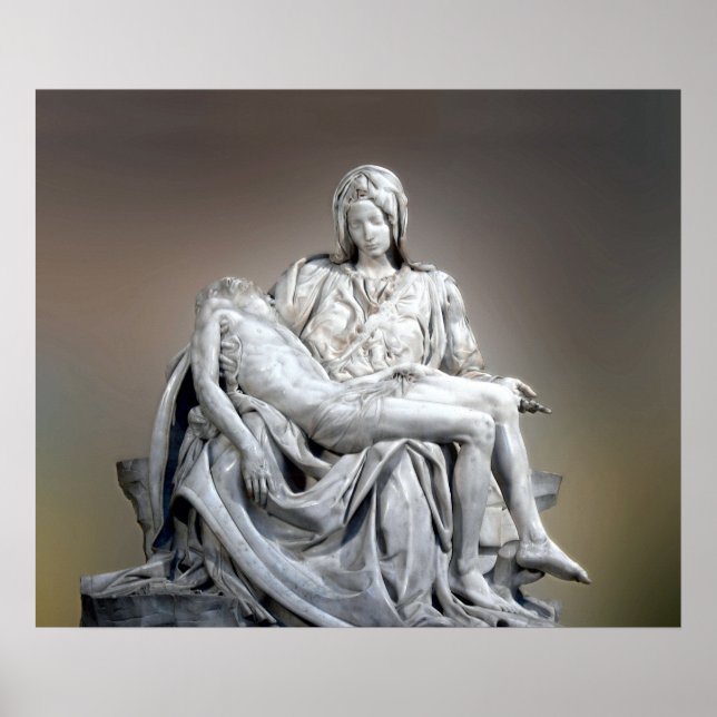 Affiche Michelangelo - La Pieta (Devant)