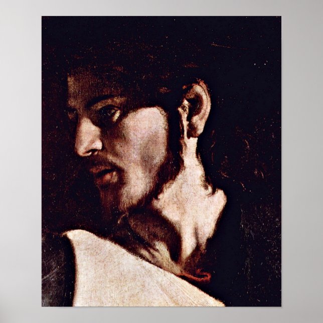 Affiche Michelangelo Merisi da Caravaggio - Jésus (Devant)