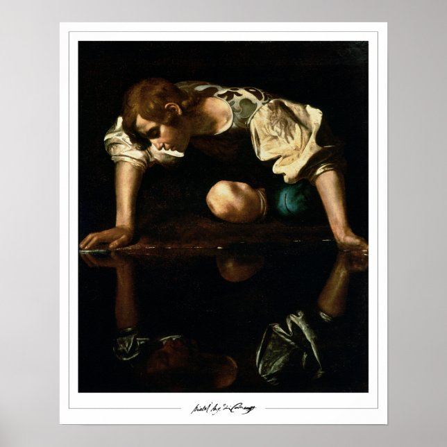 Affiche Michelangelo Merisi da Caravaggio Zedign Art Poste (Devant)