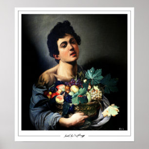 Affiche Michelangelo Merisi da Caravaggio Zedign Art Poste