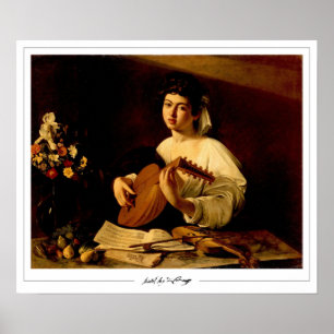 Affiche Michelangelo Merisi da Caravaggio Zedign Art Poste