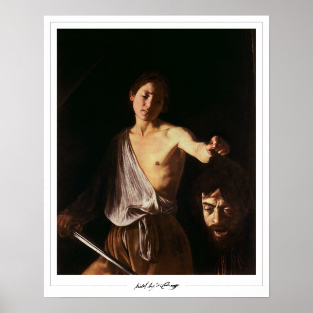 Affiche Michelangelo Merisi da Caravaggio Zedign Art Poste (Devant)
