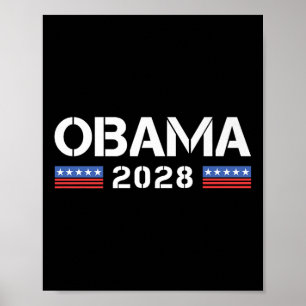 Affiche Michelle Barack Obama Pour Président 28 2028 4ème