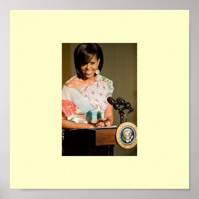 AFFICHE MICHELLE OBAMA (Devant)