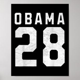 Affiche Michelle Obama 2028 Pour Président Numéro 28 Vinta