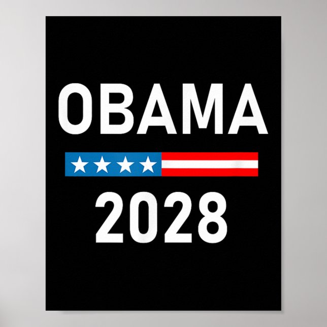 Affiche Michelle Obama pour le président Obama 2028 (Devant)