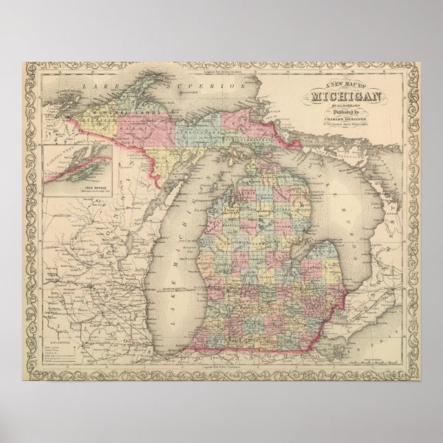 Affiche Michigan (Devant)