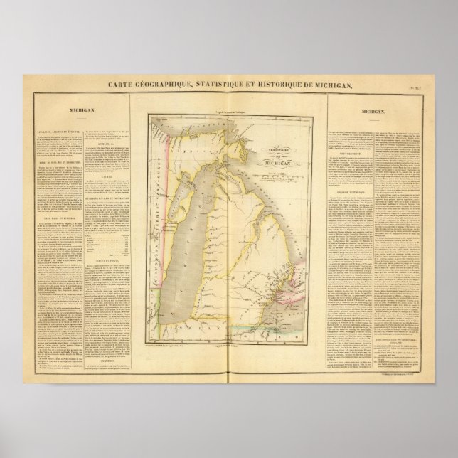 Affiche Michigan US (Devant)