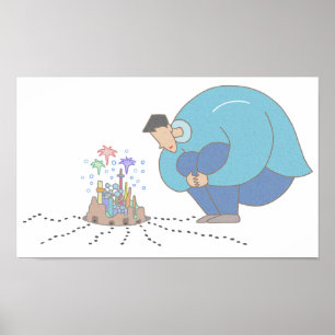 Affiche Microcosme à vos pieds.