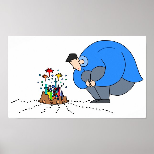 Affiche Microcosme à vos pieds (Devant)
