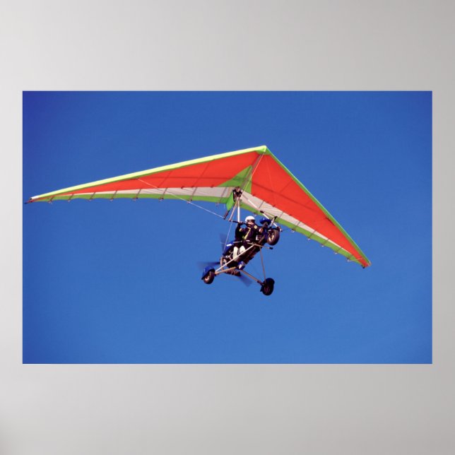 Affiche Microlight Vol Dans Le Ciel, Western Cape (Devant)