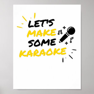 Affiche Microphone Karaoke