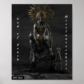 Affiche Mictlantecuhtli