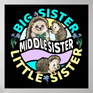 Affiche Middle Sister est une grande et petite soeur